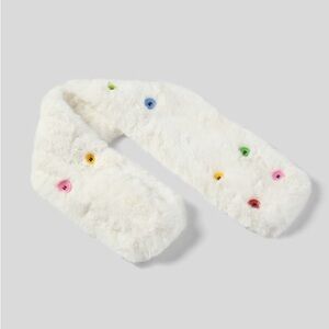 Halara Decorative Button Scarf NEW